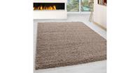 Himalaya Basic Shaggy vloerkleed Beige Hoogpolig- 80x250 CM