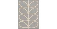 Orla Kiely Vloerkleed wol Giant Linear Stem 059404 -[Afmetingen:180 x 120 cm]-[Afmetingen:120 x 180 cm - (S)]