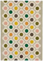 Orla Kiely Vloerkleed wol Spot Flower Multi 060404 -[Afmetingen:160 x 230 cm]-[Afmetingen:160 x 230 cm]