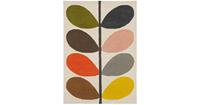 Orla Kiely Vloerkleed wol Giant Multi Stem 059205 -[Afmetingen:160 x 230 cm]-[Afmetingen:160 x 230 cm]