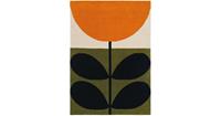 Orla Kiely Vloerkleed wol Stem Black 059803 -[Afmetingen:200 x 280 cm]-[Afmetingen:200 x 280 cm]