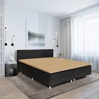 hotelhome Hotel Home Topper Hoeslaken Stretch - Basic Zand 90 x 200/210/220