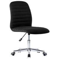 Esszimmerstühle 2 Stk. Schwarz Stoff - VIDAXL