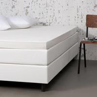 dekbed-discounter Comfort Topper Hoeslaken Jersey- Crème 190/200 x 200 cm