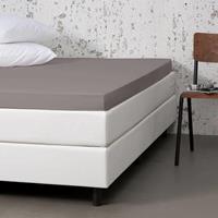 dekbed-discounter Comfort Topper Hoeslaken Jersey- Taupe 80/90 x 200/210/220 cm