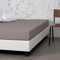 dekbed-discounter Comfort Hoeslaken Jersey- Taupe 100/120 x 200/210/220 cm