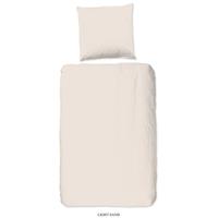 Good Morning Dekbedovertrek Uni 140x200/220 cm lichtbeige