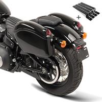 Craftride Seitenkoffer Set für Honda VT 750 S  Nebraska 12Ltr