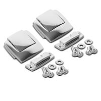 Topcase Verschluss Set für Harley CVO Ultra Classic 11-13 Scharnier  chrom