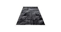 Parma Design Vloerkleed Zwart / Grijs Laagpolig- 200x290 CM