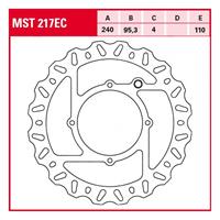 Bremsscheibe TRW MST217EC