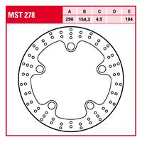 Remschijf TRW MST278