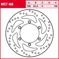 Remschijf TRW MST468