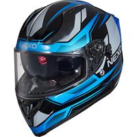 Integralhelm Sport II Motorradhelm blau 