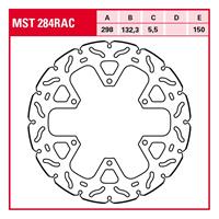 Remschijf TRW MST284RAC