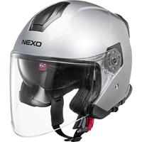 Nexo Jethelm Travel 2.0 Motorradhelm silber 