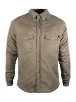 Motoshirt Hemd beige Herren 