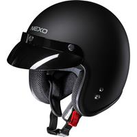 Nexo Jethelm Basic II Motorradhelm matt schwarz 