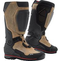 REV'IT! EXPEDITION H2O BLACK BROWN MOTORCYCLE BOOTS