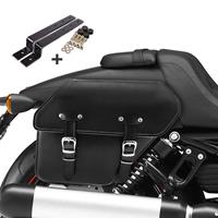 Craftride Satteltasche + Halter für Harley Davidson Street Rod 750 Fargo rechts 