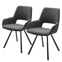 Loftscape home24 Armlehnenstuhl Astoga (2er-Set)