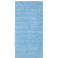 cawö Noblesse Uni 1001 - Farbe: 188 - mittelblau Handtuch 50x100 cm