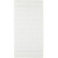 cawö Noblesse Uni 1001 - Farbe: 600 - weiß Handtuch 50x100 cm