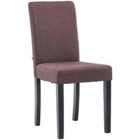 timwoodexperience Timwood Experience - Esszimmerstuhl Ina Stoff-schwarz/braun