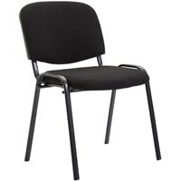clp Besucherstuhl Ken V2 Stoff-schwarz