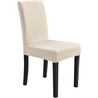 [neu.haus] Stuhlhusse 42-53cm Sandfarben Schonbezug Stuhlbezug Stuhlüberzug