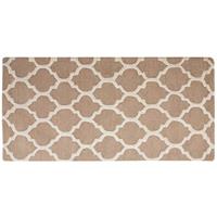 Beliani Vloerkleed beige 80 x 150 cm ERBAA