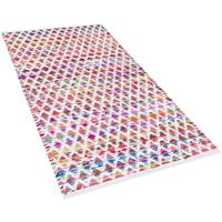 Beliani Vloerkleed multicolor 80 x 150 cm ARAKLI