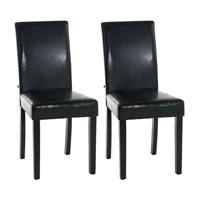 clp 2er Set Esszimmerstuhl Ina schwarz-schwarz