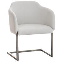 paalofficefurniture Paal Office Furniture - Besucherstuhl Magnus Stoff-weiß