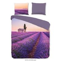 Pure dekbedovertrek Lavender - paars - 200x200/220 cm