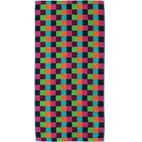 Cawö Handtücher Life Style Karo 7047 kiesel - 37 grau Gr. 50 x 100