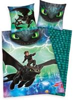 OTTO Kinderovertrekset Dragons avontuur met glow in the dark effect (2-delig)