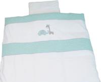 Be Be's Collection Bettwäsche Max & Mila, Baumwolle, mint, 80 x 80 cm