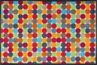 wash+dry by Kleen-Tex Mat Mikado Dots Inloopmat, antislip, wasbaar