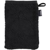 JOOP Handtücher Uni Cornflower 1670 Schwarz - 906 - Waschhandschuh 16x22 cm