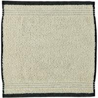 Möve Handtücher Eden Melange mit Biesenbordüre natur - 081 - Seiflappen 30x30 cm