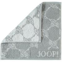 JOOP Handtücher Cornflower 1611 Silber - 76 - Seiflappen 30x30 cm