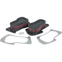 K&N vervangingsfilter Suzuki Boulevard M109R/VZR1800 2006-2014 (2 stuks) (SU-1806)