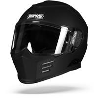 Simpson Integralhelm Venom Matt Schwarz (schwarz / matt)