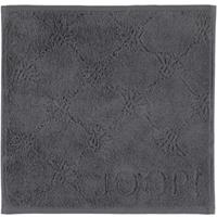 JOOP Handtücher Uni Cornflower 1670 anthrazit - 774 - Seiflappen 30x30 cm