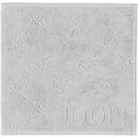 JOOP Handtücher Uni Cornflower 1670 platin - 705 - Seiflappen 30x30 cm