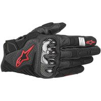 Alpinestars SMX-1 Air v2 Motorradhandschuhe (schwarz / rot)