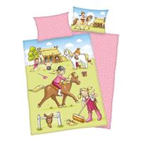 BabyBest Beddengoed Pony Farm GOTS 100x135 cm