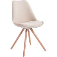 CLP Eetkamerstoel Toulouse Natura (Eik) Rond Frame Stof