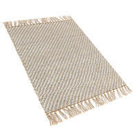 Beliani Vloerkleed beige 50 x 80 cm ALADAG